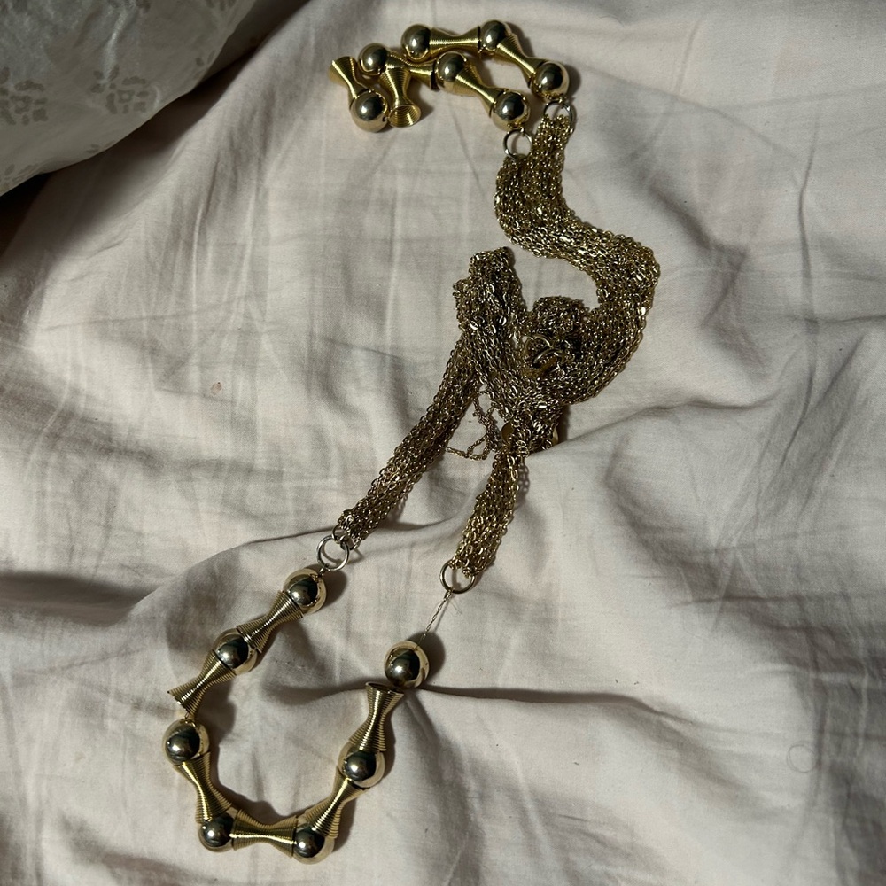 Gold necklace